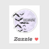 Sticker Happy Halloween (Feuille)