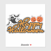 Sticker Happy Halloween Éffrayant (Feuille)