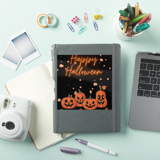 Sticker Happy Halloween Postcard