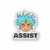 Sticker Happy King Eric | Gamer Assist Celebration (Devant)