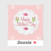 Sticker Happy Mother's Day (Feuille)