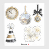 Sticker Happy New Year Celebration (Feuille)