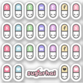 Sticker Happy Pills Medication Planner (Devant)