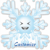 Sticker Happy Snowflake Emoticon Thunder_Cove (Devant)