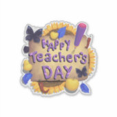Sticker Happy Teachers Day (Voorkant)