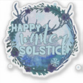 Sticker Happy Winter Solstice - Celebrate The Season (Devant)
