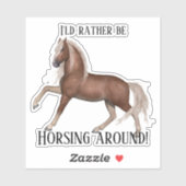 Sticker Harcèlement autour (Arrière - plan léger) (Feuille)