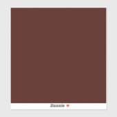 Sticker Haricot noir (couleur solide) (Feuille)