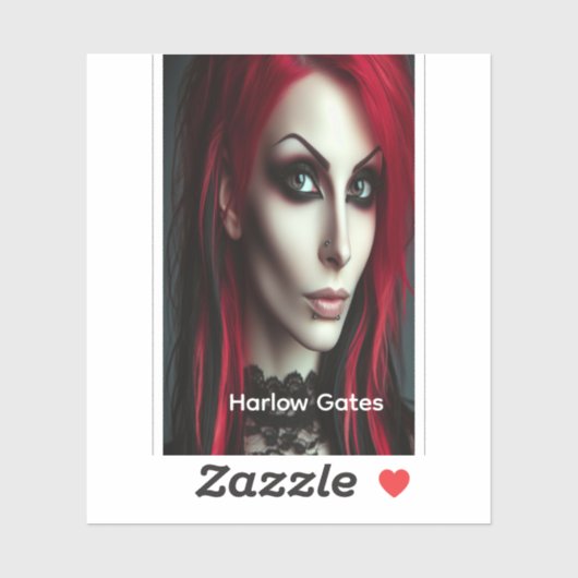 Sticker Harlow Gates (Feuille)