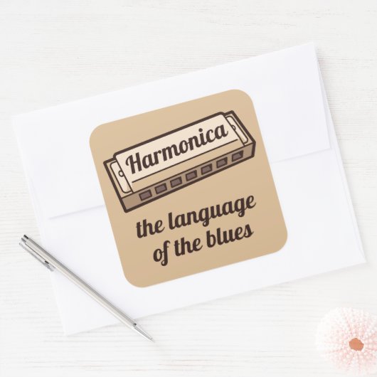 Sticker Harmonica (Enveloppe)