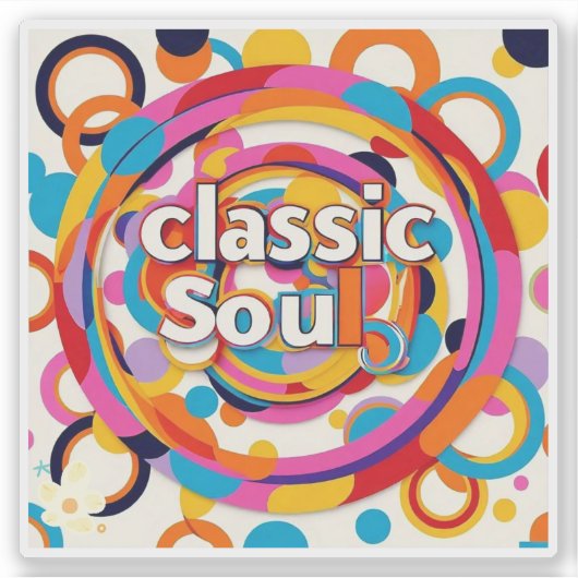 Sticker "Harmonie dans la couleur" (Devant)