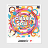 Sticker "Harmonie dans la couleur" (Feuille)