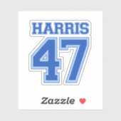 STICKER HARRIS 47 (Feuille)