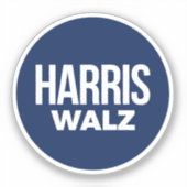 Sticker Harris Walz (Recto)