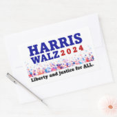 Sticker Harris Walz 2024 (Enveloppe)
