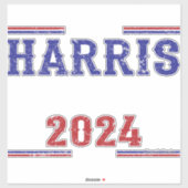 Sticker Harris Walz 2024 _7 (Feuille)