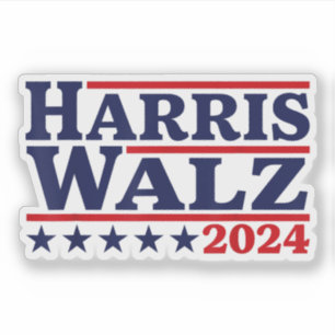 Sticker Harris Walz 2024 Président