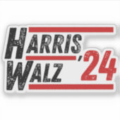 Sticker Harris Walz ' 24 (Devant)