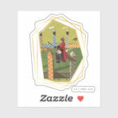 Sticker HARRY POTTER™ à la recherche de l'entonnoir d'or (Feuille)