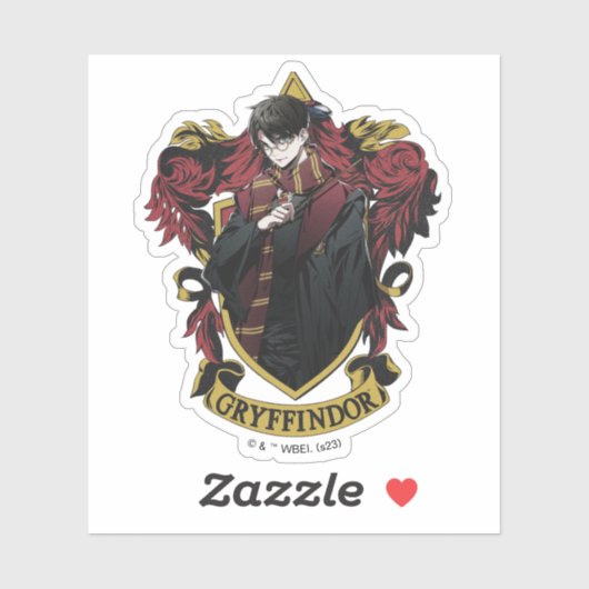 Sticker HARRY POTTER™ | Anime HARRY POTTER™ Crest (Feuille)