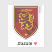 Sticker Harry Potter | Blason de fierté de la maison Gryff (Feuille)