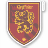Sticker Harry Potter | Blason de fierté de la maison Gryff (Devant)