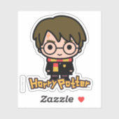 Sticker Harry Potter Cartoon Caractère Art (Feuille)
