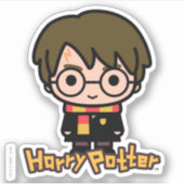 Sticker Harry Potter Cartoon Caractère Art (Devant)