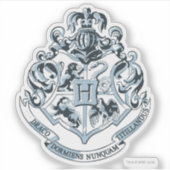 Sticker Harry Potter | Cimier de Poudlard - Bleu (Devant)