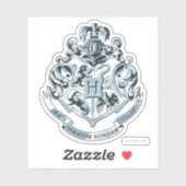 Sticker Harry Potter | Cimier de Poudlard - Bleu (Feuille)