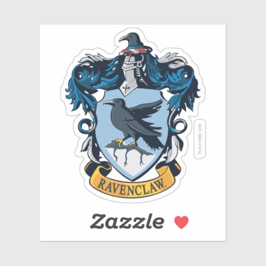 Sticker Harry Potter | Cimier gothique Ravenclaw (Feuille)