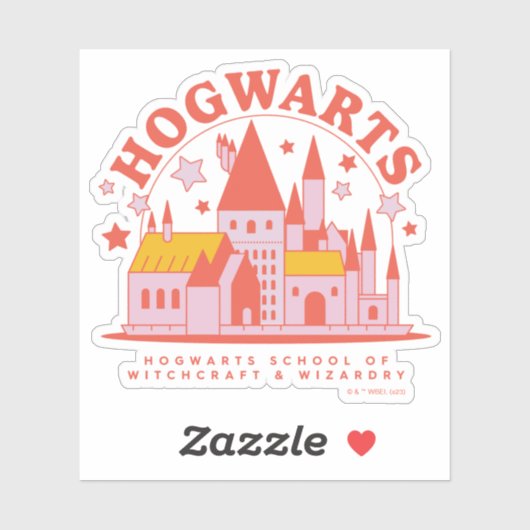 Sticker HARRY POTTER™ | Cute HOGWARTS™ School (Feuille)