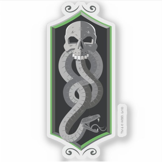 Sticker Harry Potter| Dark Mark Sigil (Devant)