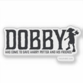 Sticker Harry Potter| Dobby Enregistrer Harry Potter (Devant)