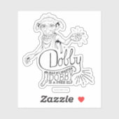 Sticker Harry Potter| Dobby sans maître (Feuille)