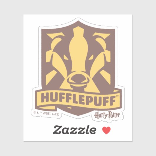 Sticker HARRY POTTER™ | Été Magique HUFFLEPUFF™ Crest (Feuille)
