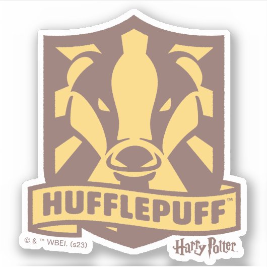 Sticker HARRY POTTER™ | Été Magique HUFFLEPUFF™ Crest (Devant)