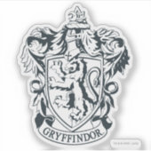 Sticker Harry Potter | Gryffindor Stencil Esquisse (Devant)