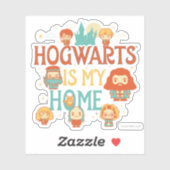 STICKER HARRY POTTER™ | HOGWARTS™ EST MA MAISON (Feuille)