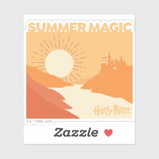 Sticker HARRY POTTER™ | HOGWARTS™ Summer Magic (Feuille)