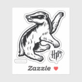 Sticker Harry Potter| Icône Badger de Hufflepuff (Feuille)