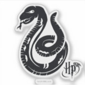 Sticker Harry Potter | Icône de serpent de Serpentard (Devant)