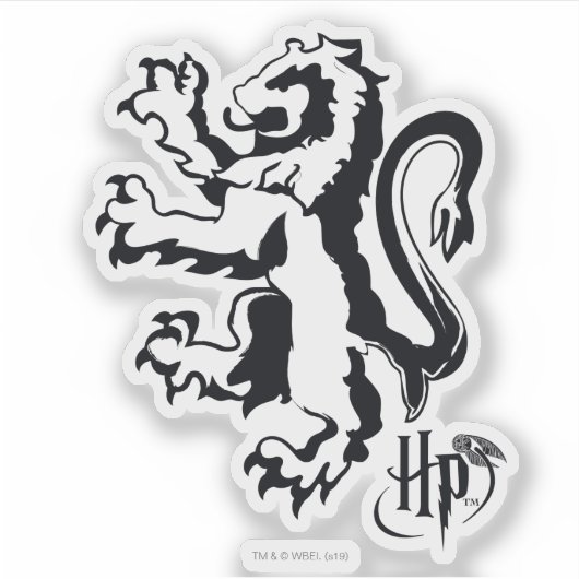 Sticker Harry Potter | Icône Lion Gryffindor (Devant)