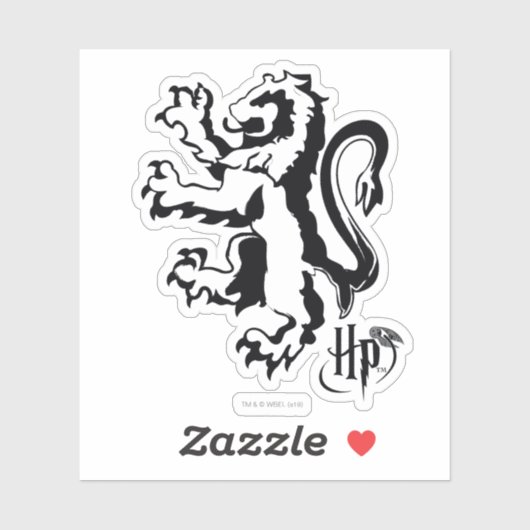 Sticker Harry Potter | Icône Lion Gryffindor (Feuille)