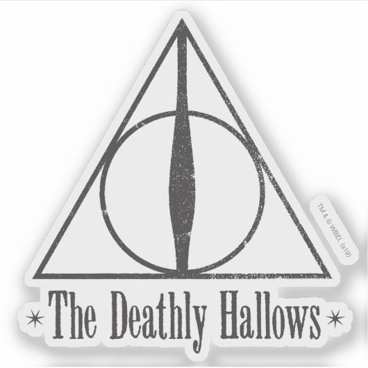Sticker Harry Potter| L'Emblème de la mort (Devant)