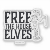 Sticker Harry Potter | Libérez La Maison Elves (Devant)