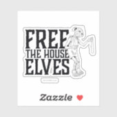 Sticker Harry Potter | Libérez La Maison Elves (Feuille)