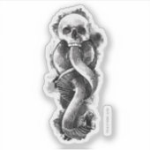 Sticker Harry Potter | Marque des Ténèbres Aquarelle (Devant)