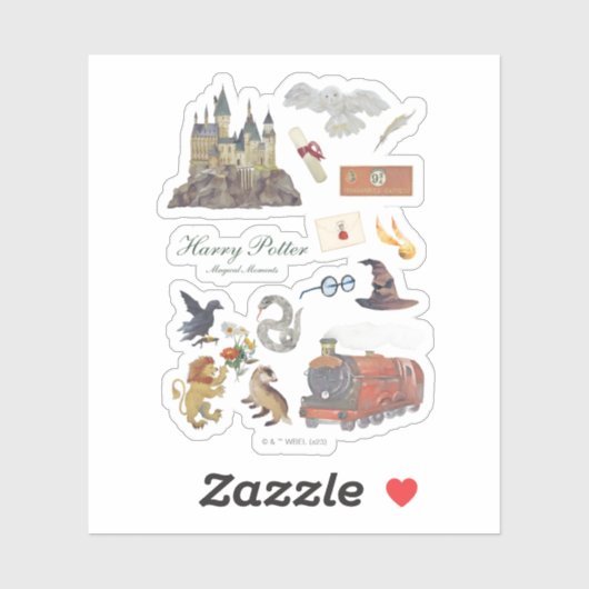 Sticker HARRY POTTER™ | Moments magiques (Feuille)