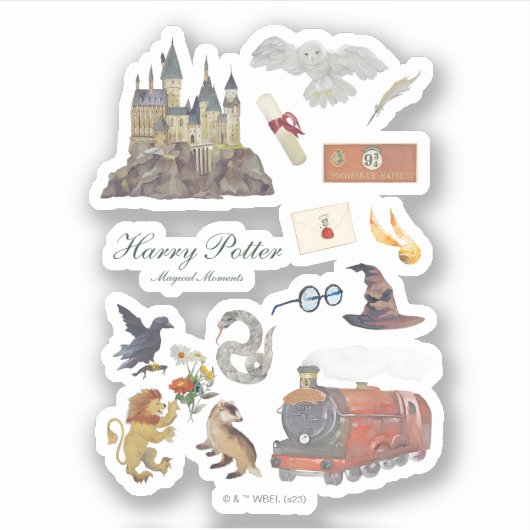 Sticker HARRY POTTER™ | Moments magiques (Devant)